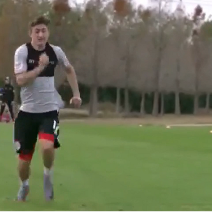 Pro Footballer Sprint Mechanics Analysis