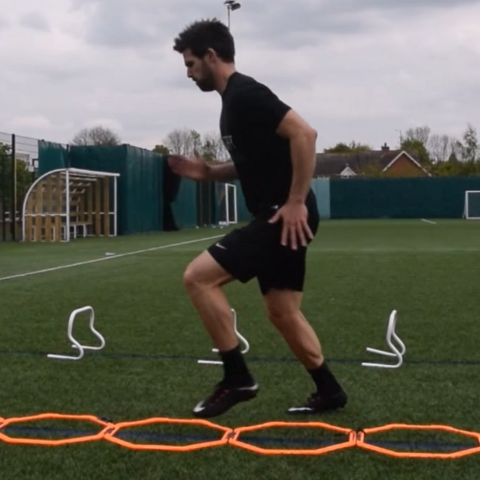 Optimal Ladder & Hurdle Technique For Footballers