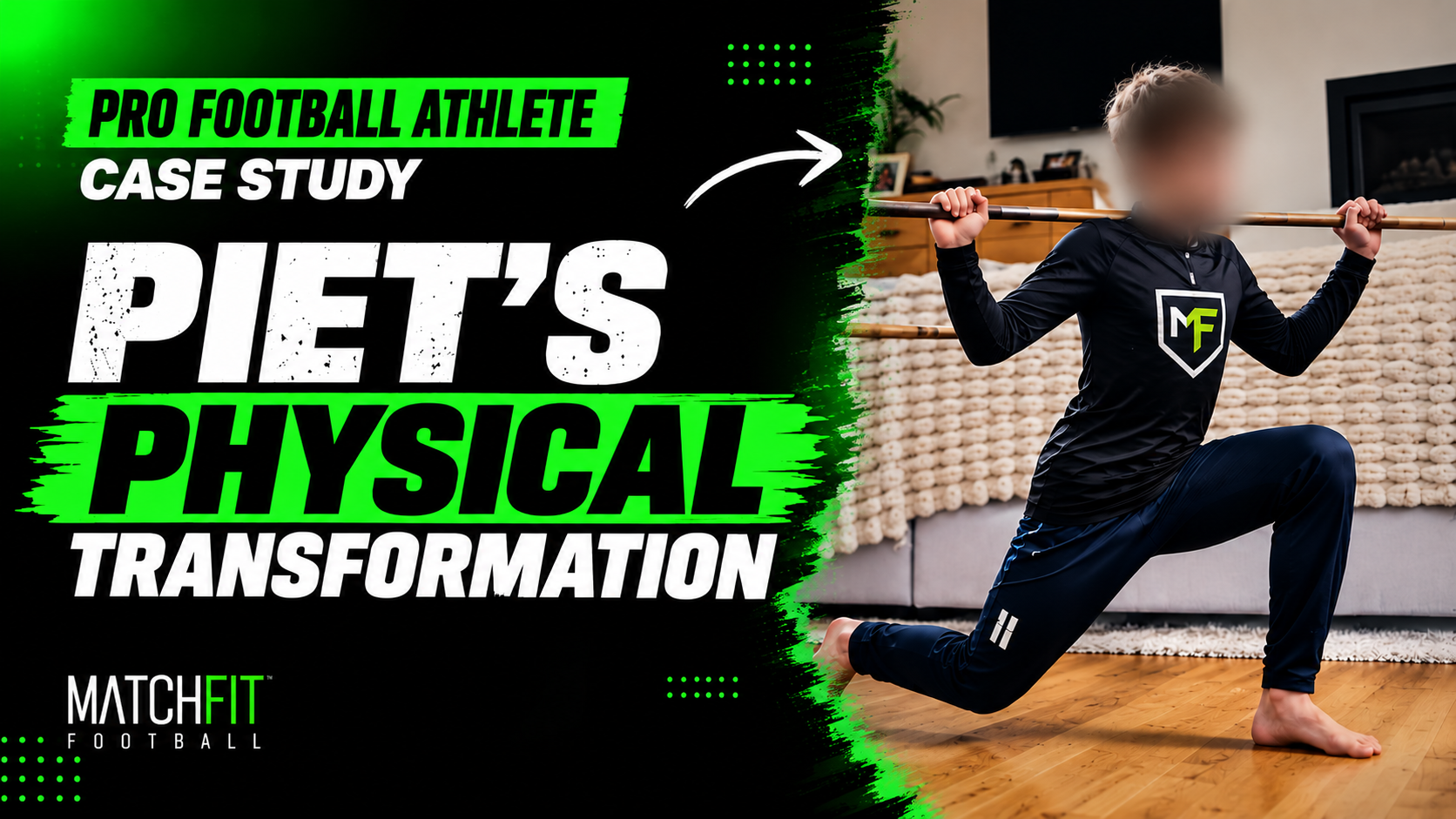 Case Study: Piet’s Physical Transformation on the Pro Football Athlete Programme