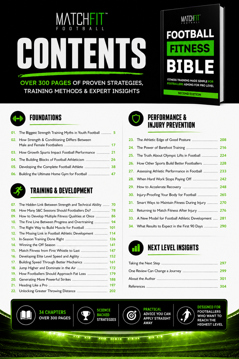 The Football Fitness Bible Book (PDF + Kindle Version)