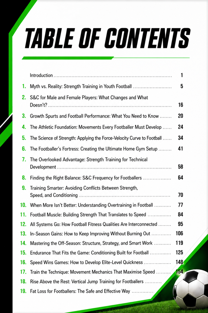 The Football Fitness Bible Book (PDF + Kindle Version)