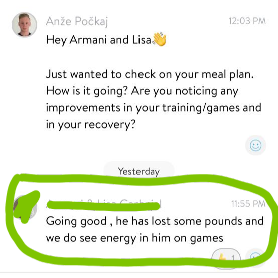 Custom Meal Plan