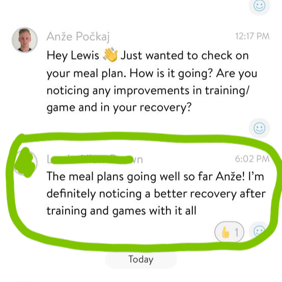 Custom Meal Plan