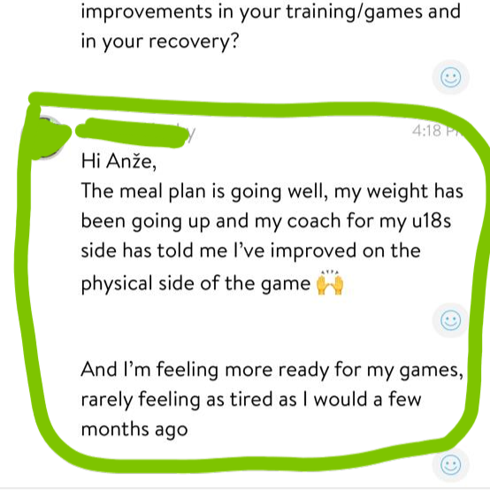 Custom Meal Plan