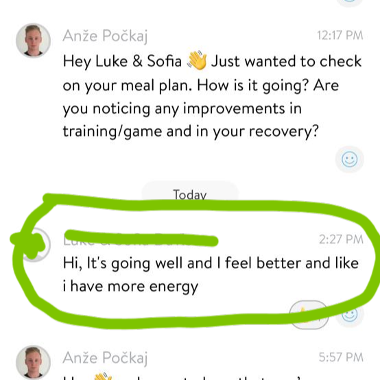 Custom Meal Plan