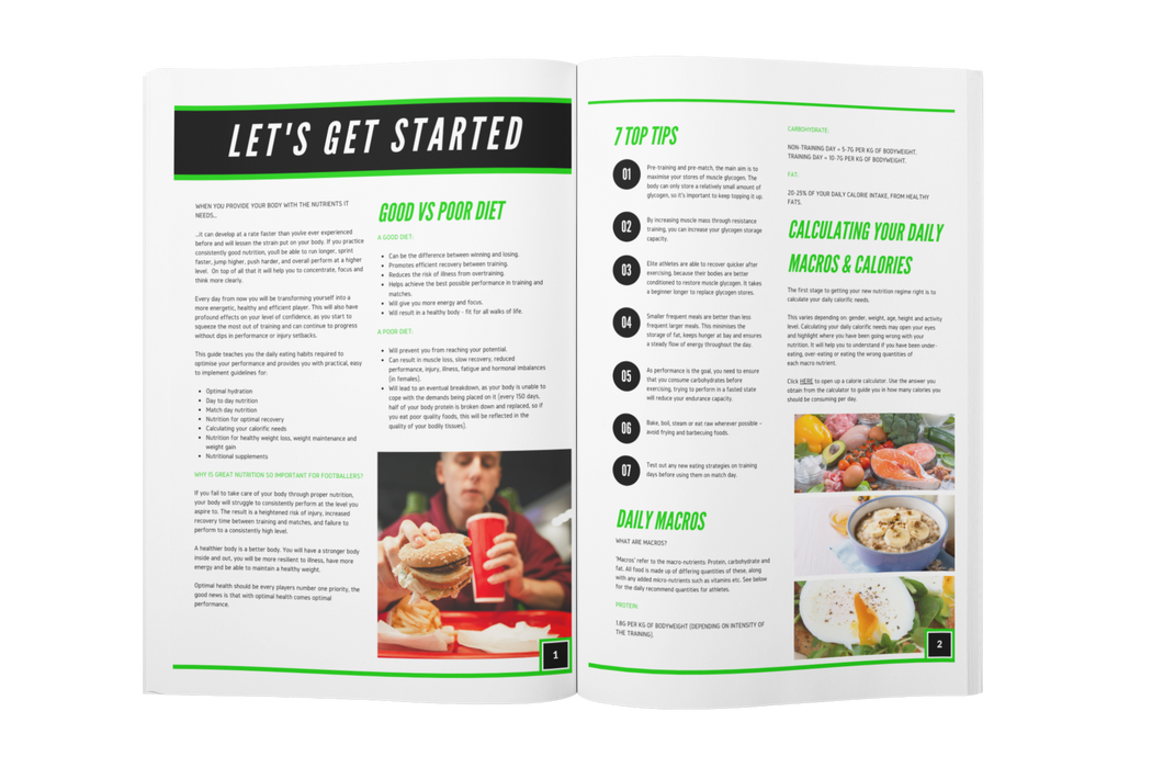 Football Nutrition Guide